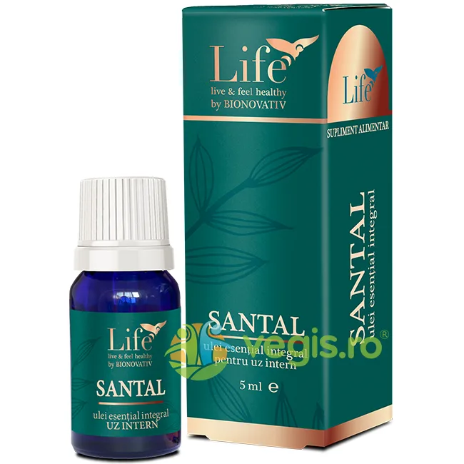 Ulei Esential Integral Santal pentru Uz Intern 5ml BIONOVATIV — preț și oferte