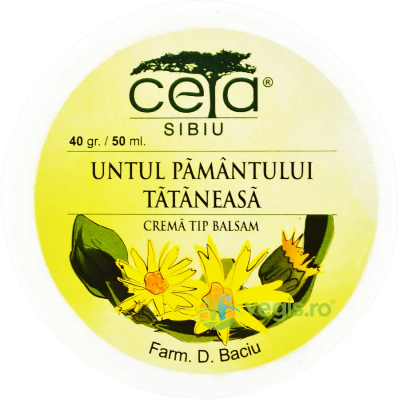 Unguent Untul Pamantului si Tataneasa 40g Ceta Sibiu — preț și oferte