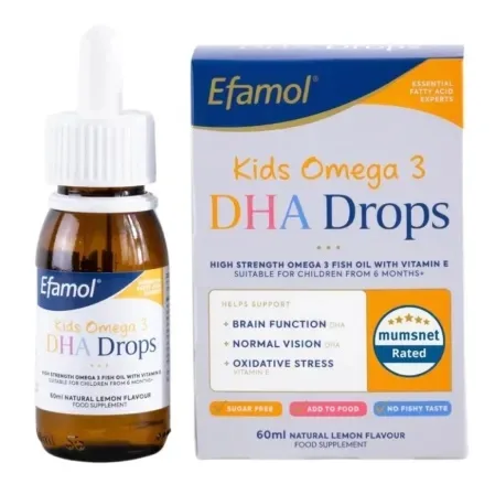 Picaturi cu Omega 3 DHA pentru copii Efamol 60 ml — preț și oferte