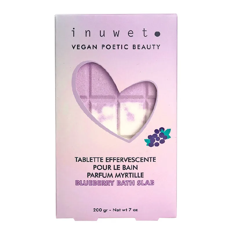 Tableta efervescenta pentru baie, cu parfum de coacaze, 200g, Inuwet — preț și oferte