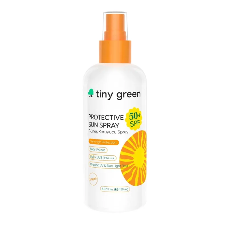 Spray de protectie solara SPF 50+, 150 ml, Tiny Green — preț și oferte