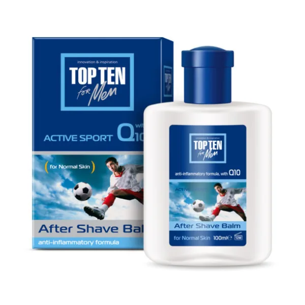 After Shave Balsam cu Q10 TOP TEN Active pentru ten normal, Rubella | 100 ml RUBELLA INFINITY — preț și oferte
