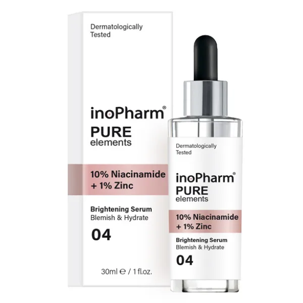 Ser de fata INOPHARM cu 10% Niacinamide si 1% Zinc, Rubella | 30 ml RUBELLA INFINITY — preț și oferte