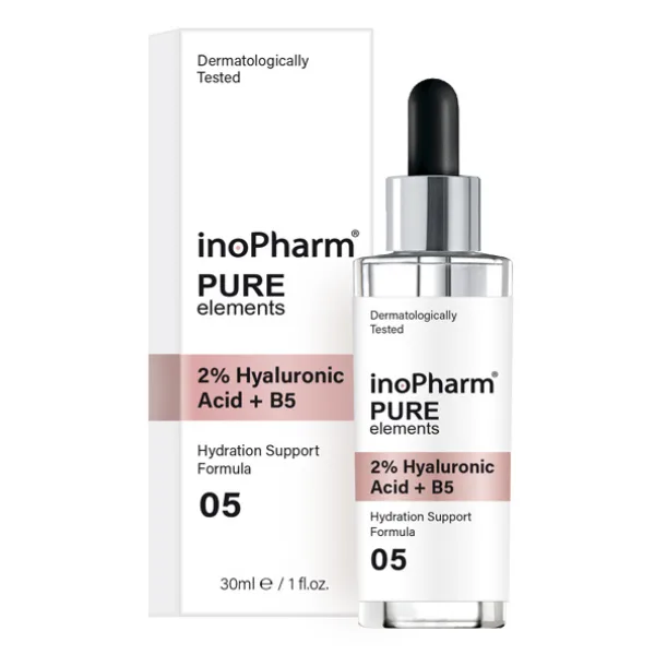 Ser de fata INOPHARM 2% Acid Hialuronic si Provitamina B5, Rubella | 30 ml RUBELLA INFINITY — preț și oferte