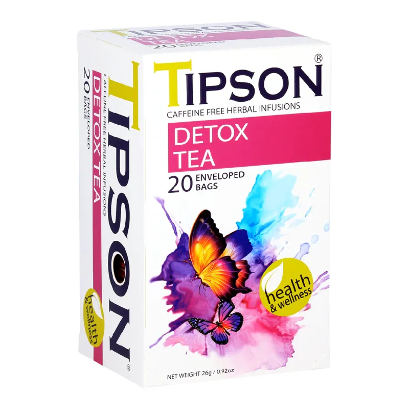 Ceai Detoxifiant, 20 plicuri, Tipson BASILUR TEA — preț și oferte