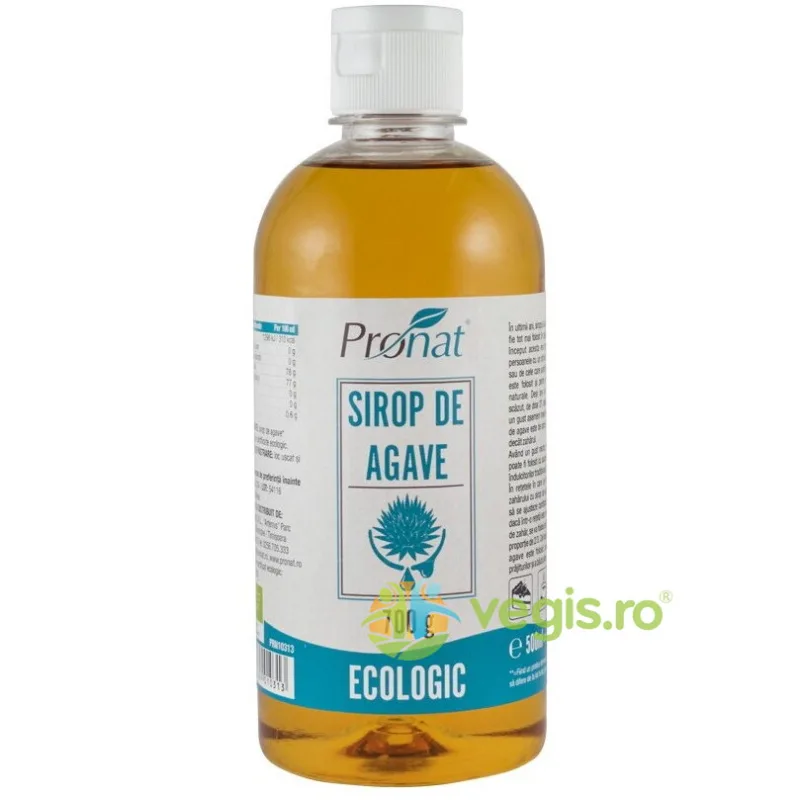 Sirop de Agave Ecologic/Bio 700g PRONAT — preț și oferte
