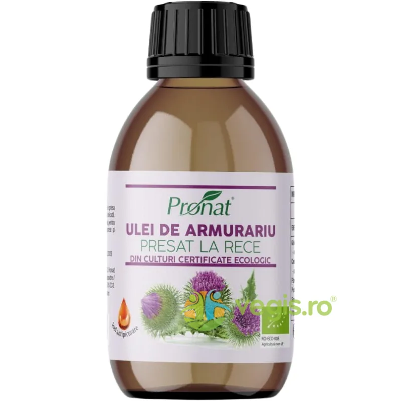 Ulei de Armurariu Presat la Rece Ecologic/Bio 100ml PRONAT — preț și oferte