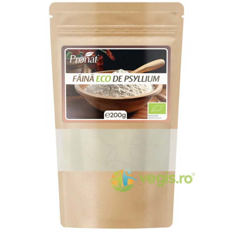 Faina de Psyllium Ecologica/Bio 200g PRONAT — preț și oferte