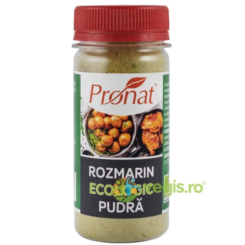Rozmarin Pudra Ecologic/Bio 35g PRONAT — preț și oferte