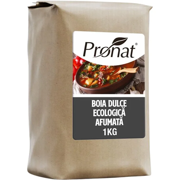 Boia de Ardei Dulce Afumata Ecologica/Bio 1kg PRONAT — preț și oferte