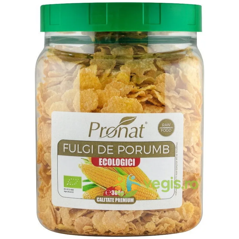 Fulgi de Porumb Ecologici/Bio 300g PRONAT — preț și oferte
