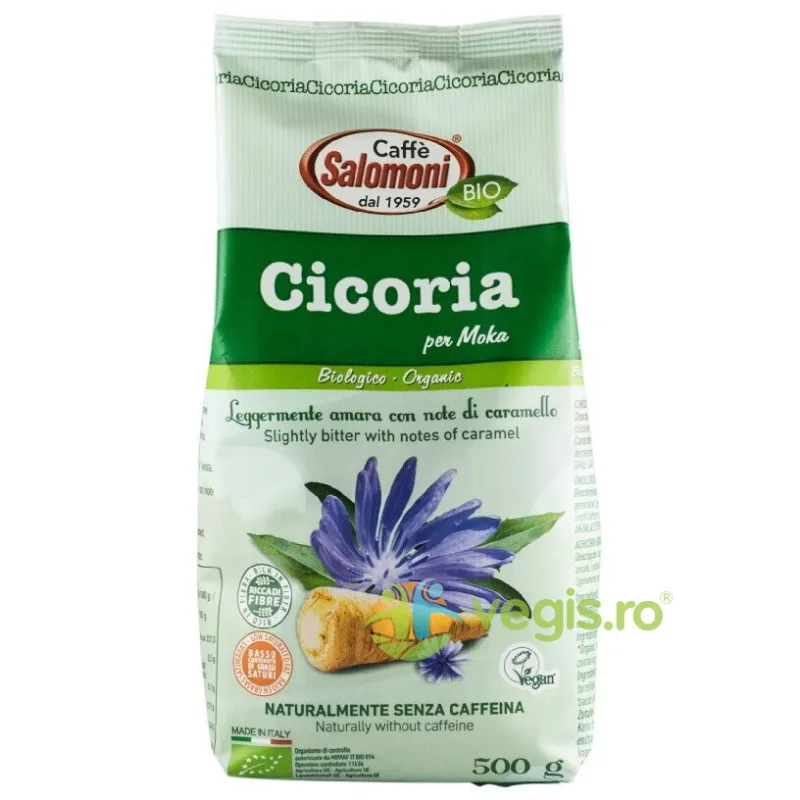 Bautura din Cicoare cu 0% Cofeina Ecologica/Bio 500g CAFFE SALOMONI — preț și oferte