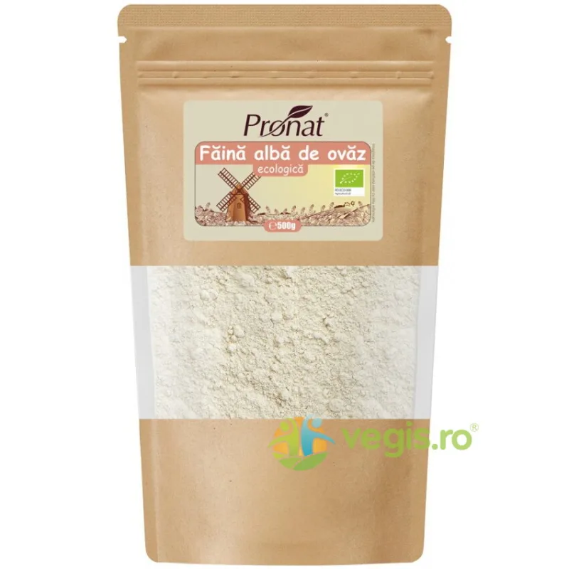 Faina Alba de Ovaz Ecologica/Bio 500g PRONAT — preț și oferte