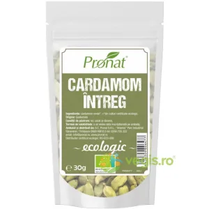 Cardamom Intreg Ecologic/Bio 30g