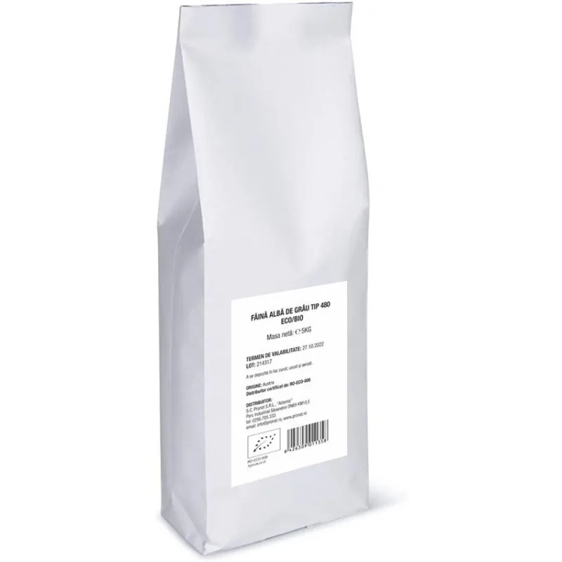 Faina Alba de Grau Tip 480 Ecologica/Bio 5kg PRONAT — preț și oferte