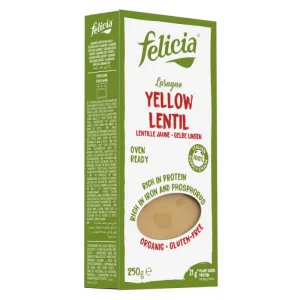 Lasagna din Linte Galbena Ecologica/Bio 250g