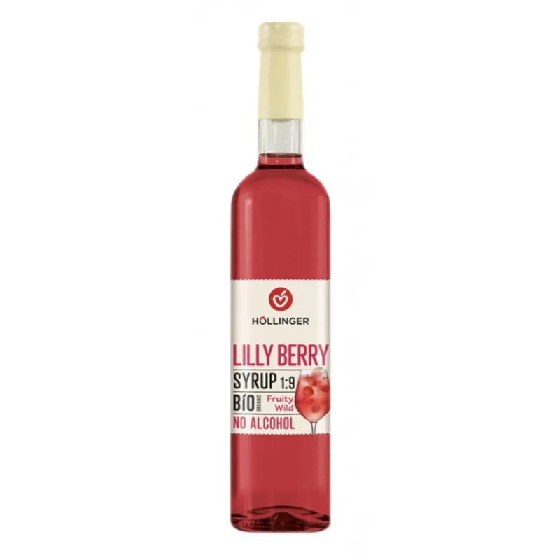 Sirop de Fructe de Padure 1:9 Lilly Berry fara Alcool Ecologic/Bio 500ml HOLLINGER — preț și oferte