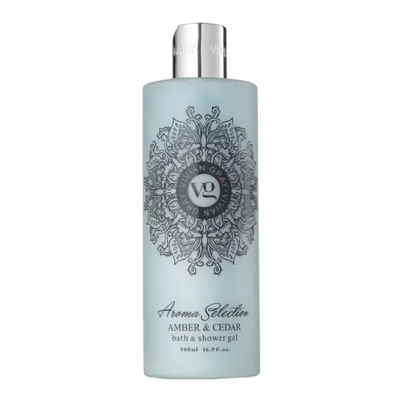 Gel de dus Amber & Cedar, 500 ml, Vivian Gray — preț și oferte
