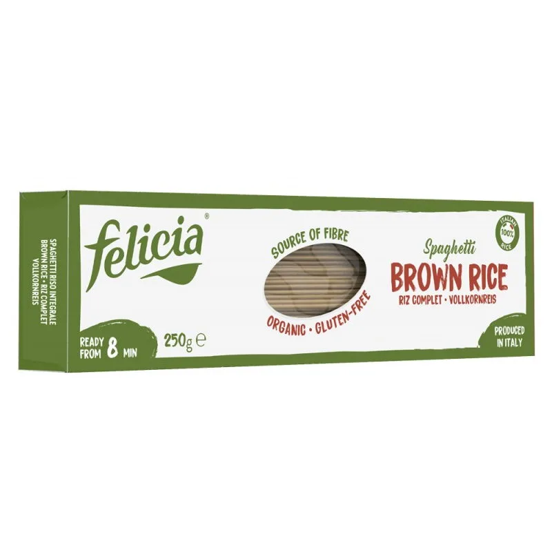 Spaghete din Orez Integral Ecologice/Bio 250g FELICIA — preț și oferte