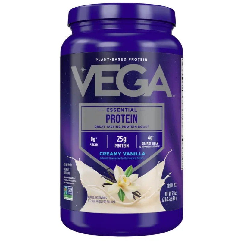 Pudra Proteica Vegetala cu Aroma Naturala de Vanilie 920g VEGA UP — preț și oferte
