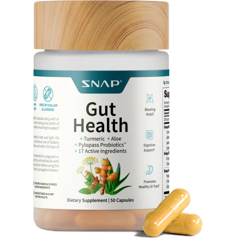 Amestec pentru Reducerea Helicobacter-Pylori 60cps SNAP — preț și oferte