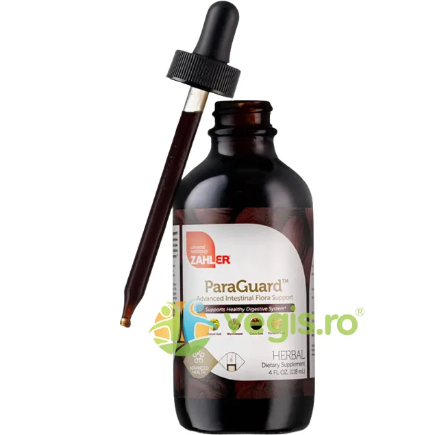 Suport Avansat pentru Sanatatea Intestinala ParaGuard 118ml ZAHLER — preț și oferte