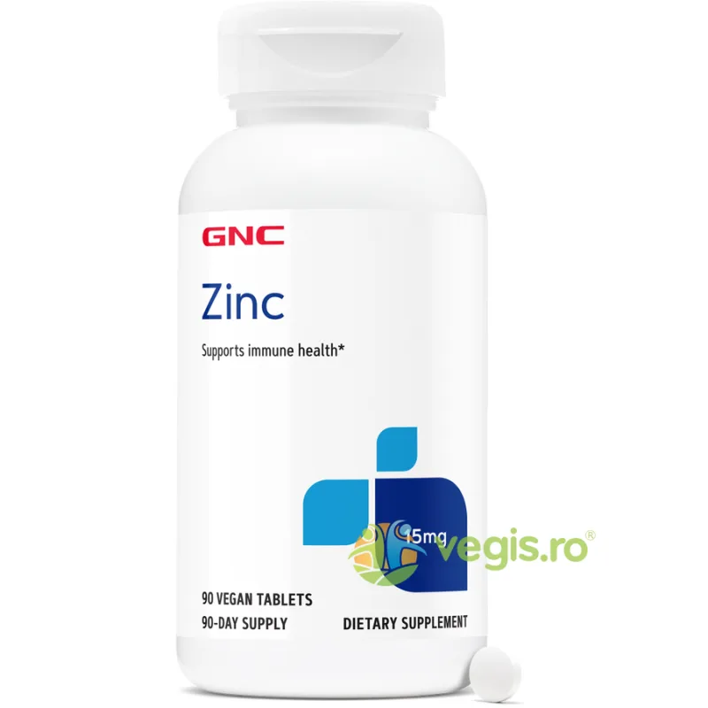 Zinc Citrat 15mg 90tb GNC — preț și oferte