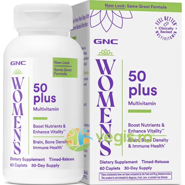 Multivitamine si Minerale pentru Femei 60cps GNC — preț și oferte