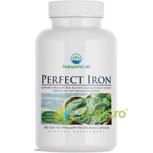 Fier Bisglicinat 180cps NATURE`S LAB — preț și oferte