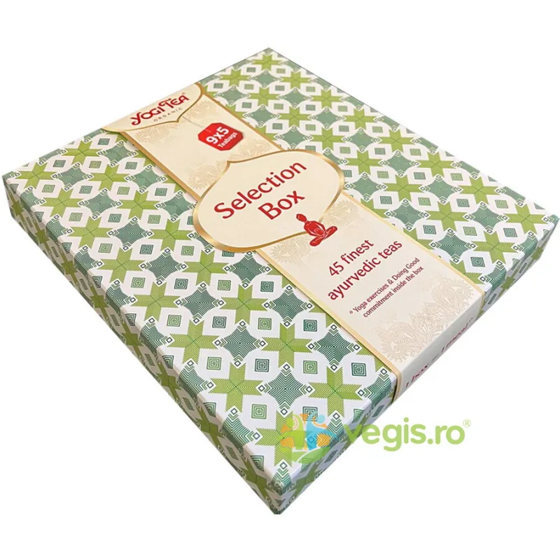 Selection Box Cutie cu Selectie de Ceaiuri Ecologice/Bio 9x5dz (88.5g) YOGI TEA — preț și oferte