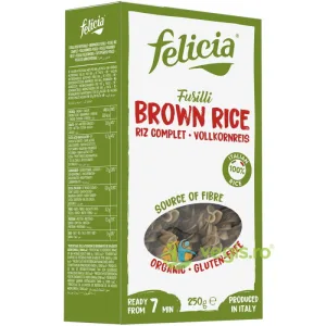 Fusilli din Orez Integral 250g