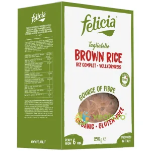Tagliatelle din Faina de Orez Integral Ecologice/Bio 250g
