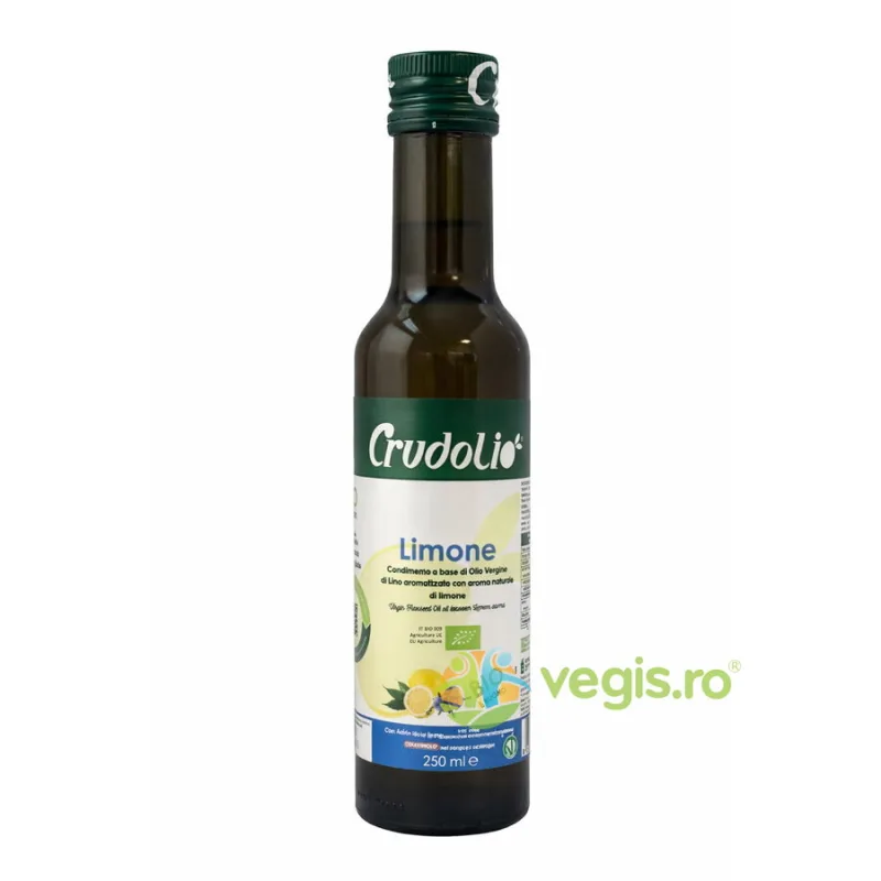 Ulei de In Aromatizat cu Lamaie Ecologic/Bio 250ml JOE&CO — preț și oferte