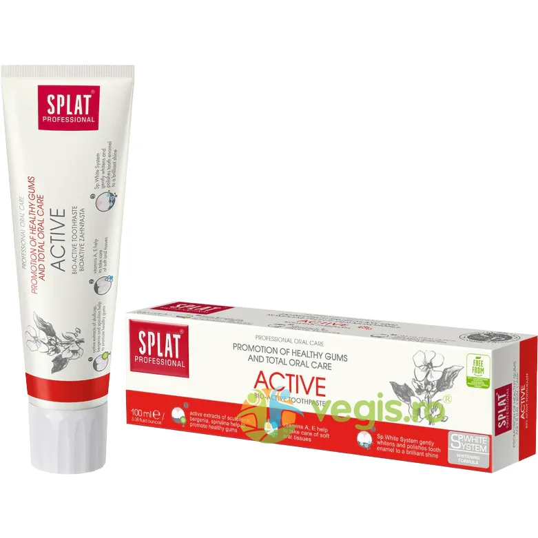 Pasta de Dinti Professional Active 100ml SPLAT — preț și oferte