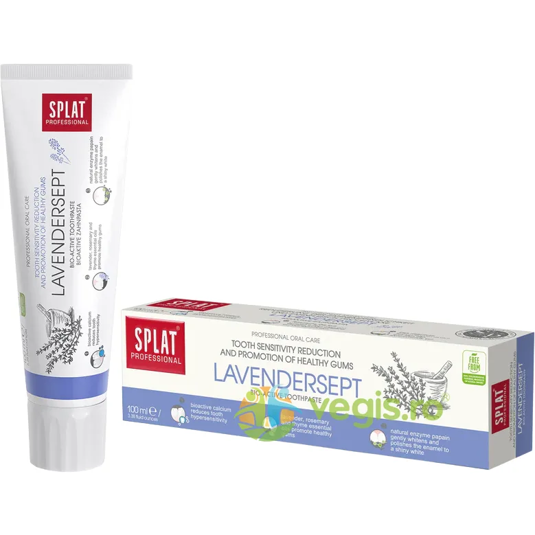 Pasta de Dinti Professional Lavandersept 100ml SPLAT — preț și oferte
