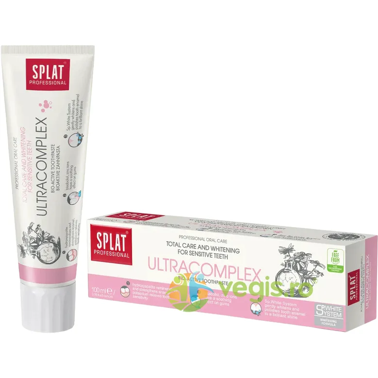 Pasta de Dinti Professional Ultracomplex 100ml SPLAT — preț și oferte