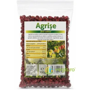 Agrise Rosii Uscate fara Aditivi 100g