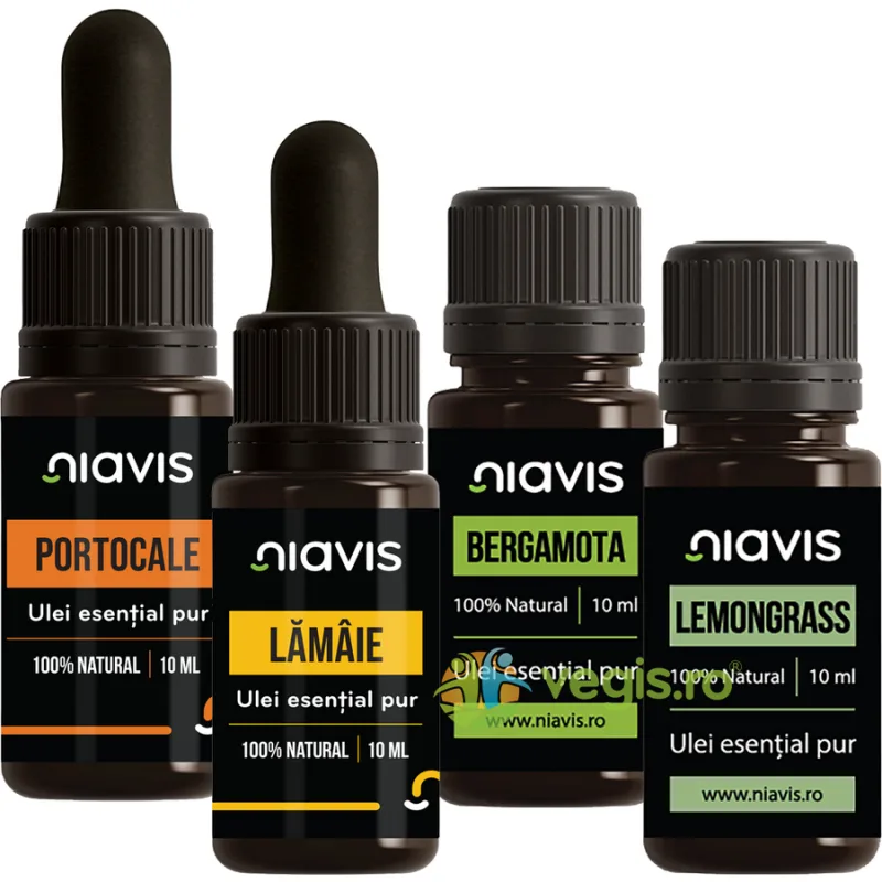 Pachet Uleiuri Esentiale Citrus Mood NIAVIS — preț și oferte