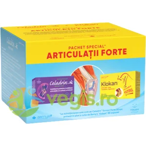 Pachet Celadrin Extract Forte 60cps + Klokan 30cps