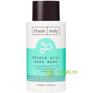 Gel de Dus Exfoliant Triple Acid cu Efect Clarifiant si Iluminator 250ml