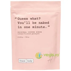 Exfoliant pentru Corp cu Efect de Netezire si Stralucire Original Coffee Scrub 200g