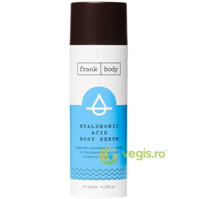 Ser pentru Corp Hyaluronic Acid cu Niacinamide si Ceramide cu Efect Hidratant si de Protectie a Pielii 140ml FRANK BODY — preț și oferte