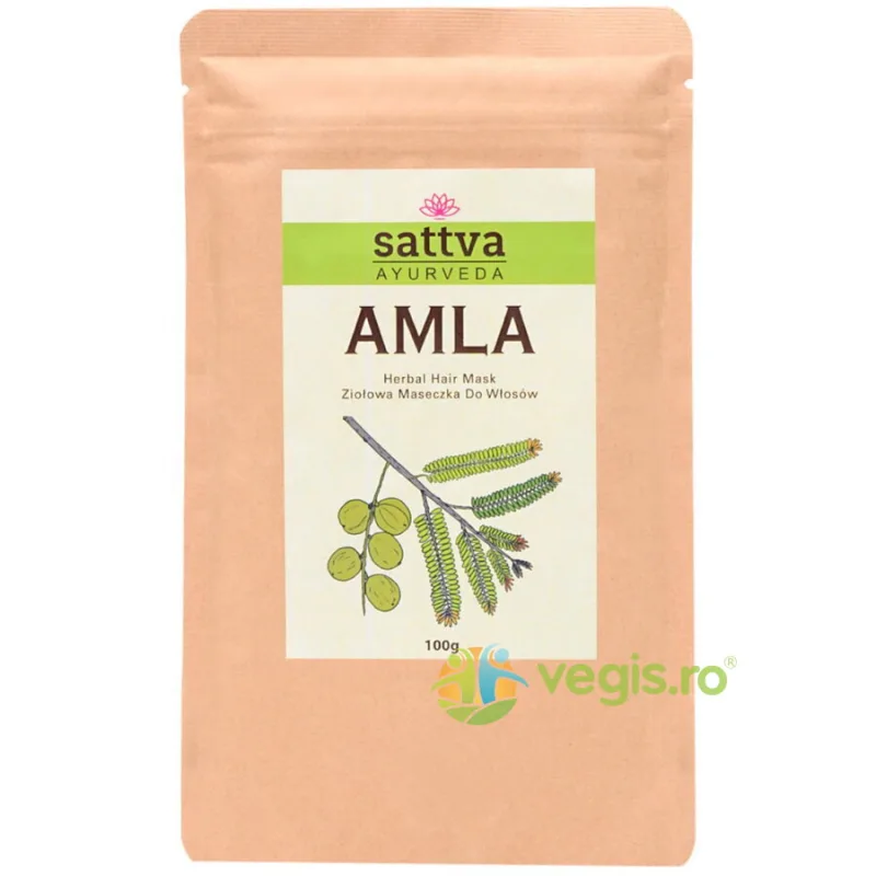 Pudra de Amla 100g Sattva Ayurveda — preț și oferte