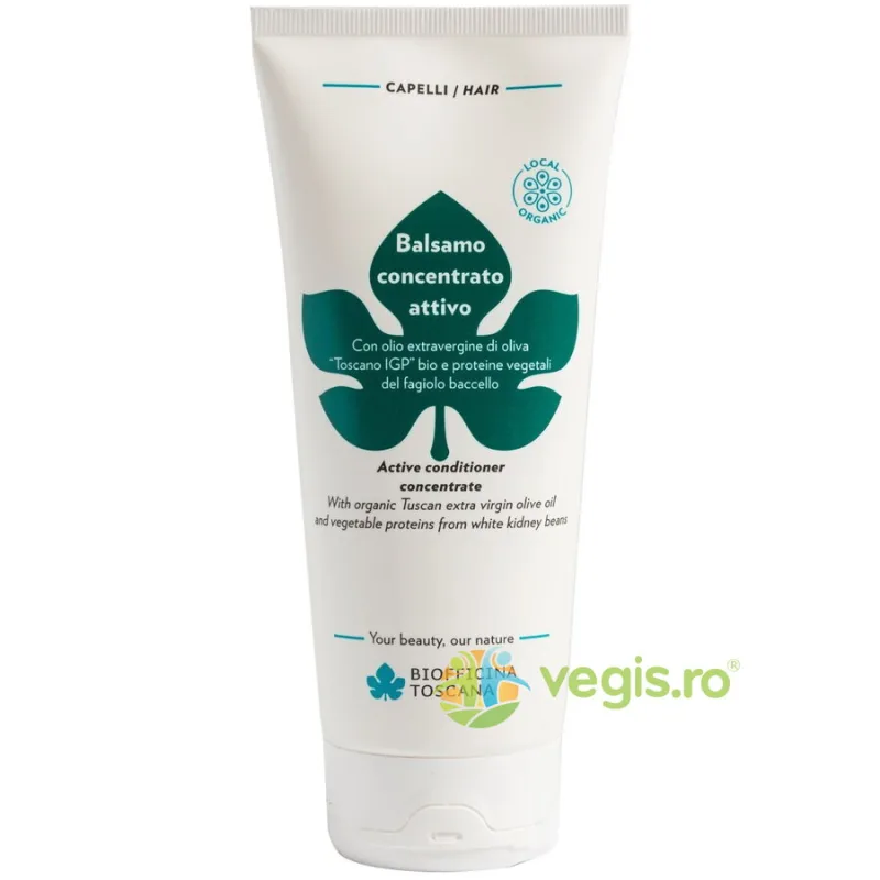 Balsam de Par cu Ulei de Masline si Proteine 200ml BIOFFICINA TOSCANA — preț și oferte