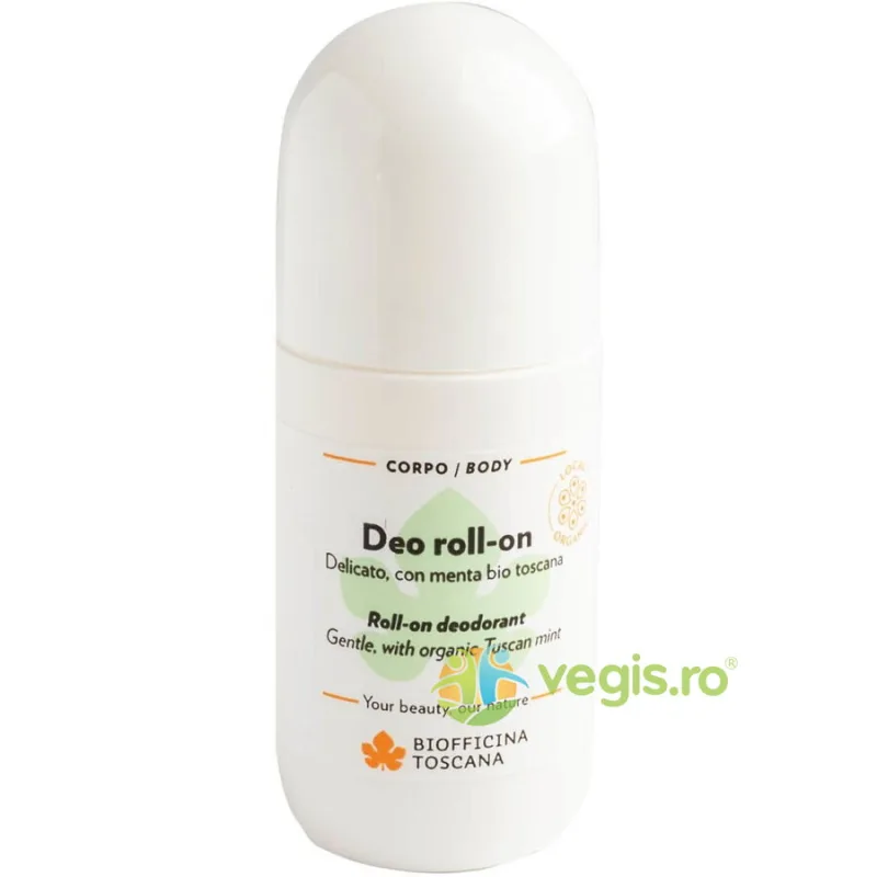 Deodorant Roll-On cu Menta, Salvie si Cimbru 50ml BIOFFICINA TOSCANA — preț și oferte