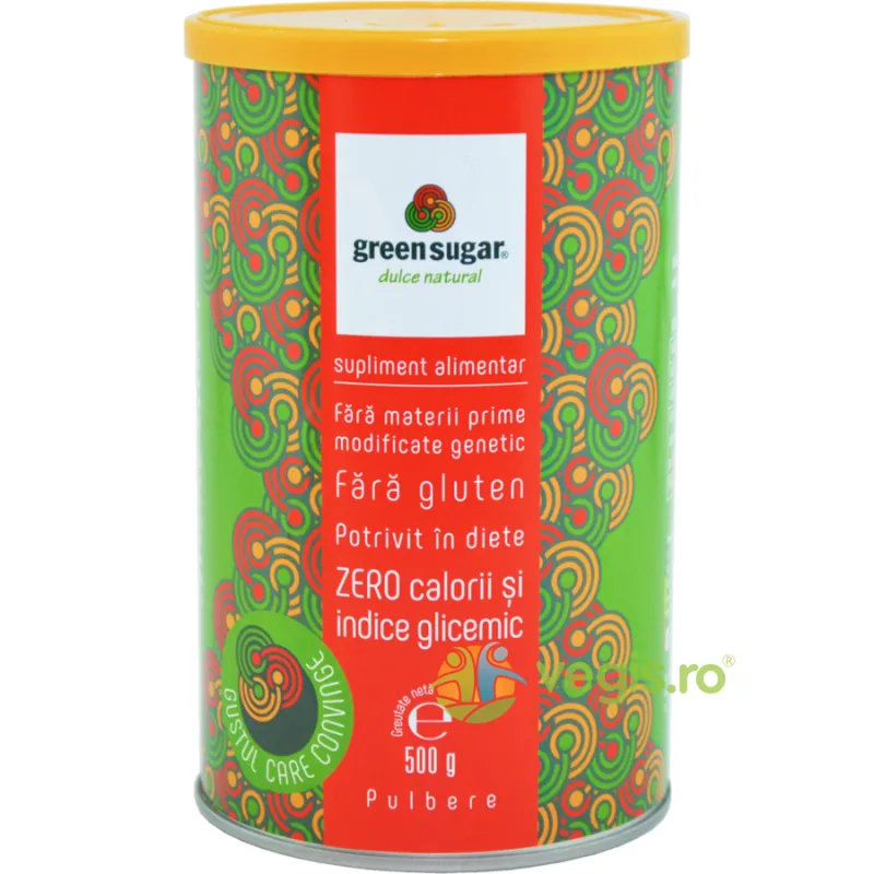 Green Sugar Indulcitor Natural Pulbere 500g REMEDIA — preț și oferte