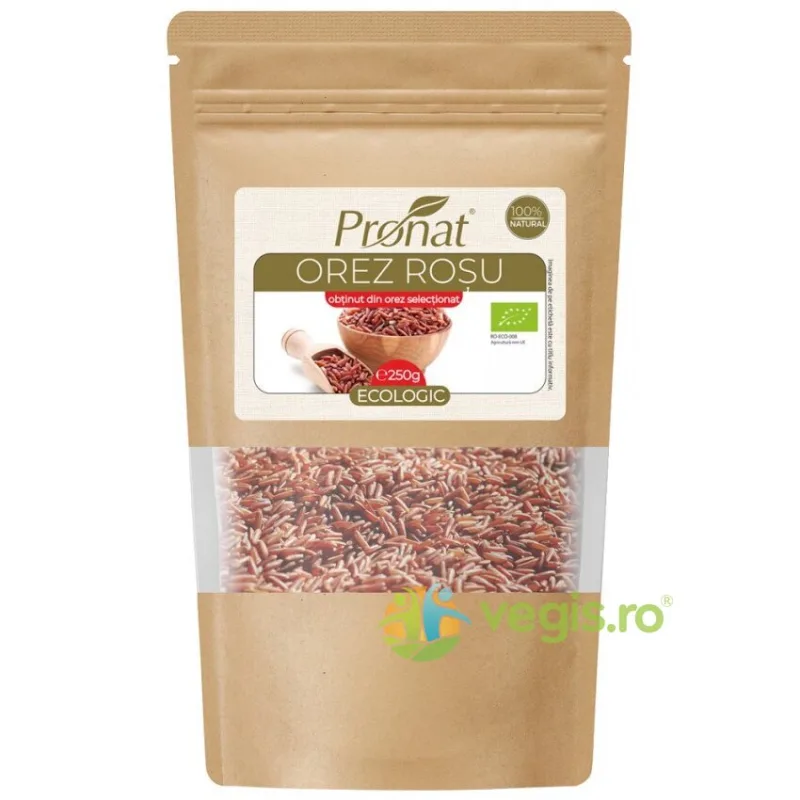 Orez Rosu Ecologic/Bio 250g PRONAT — preț și oferte