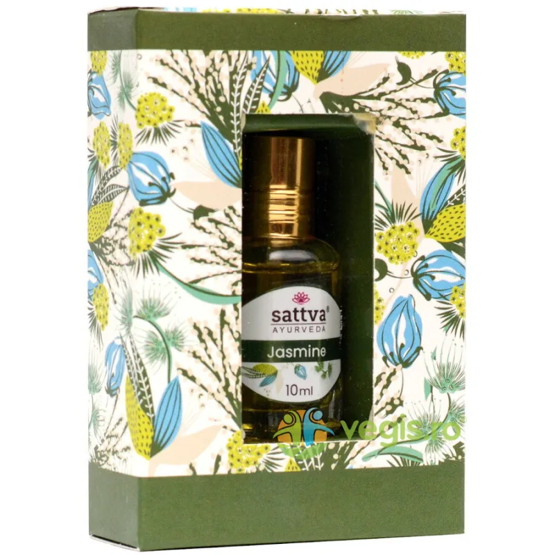 Ulei de Parfum Iasomie Roll-on 10ml Sattva Ayurveda — preț și oferte