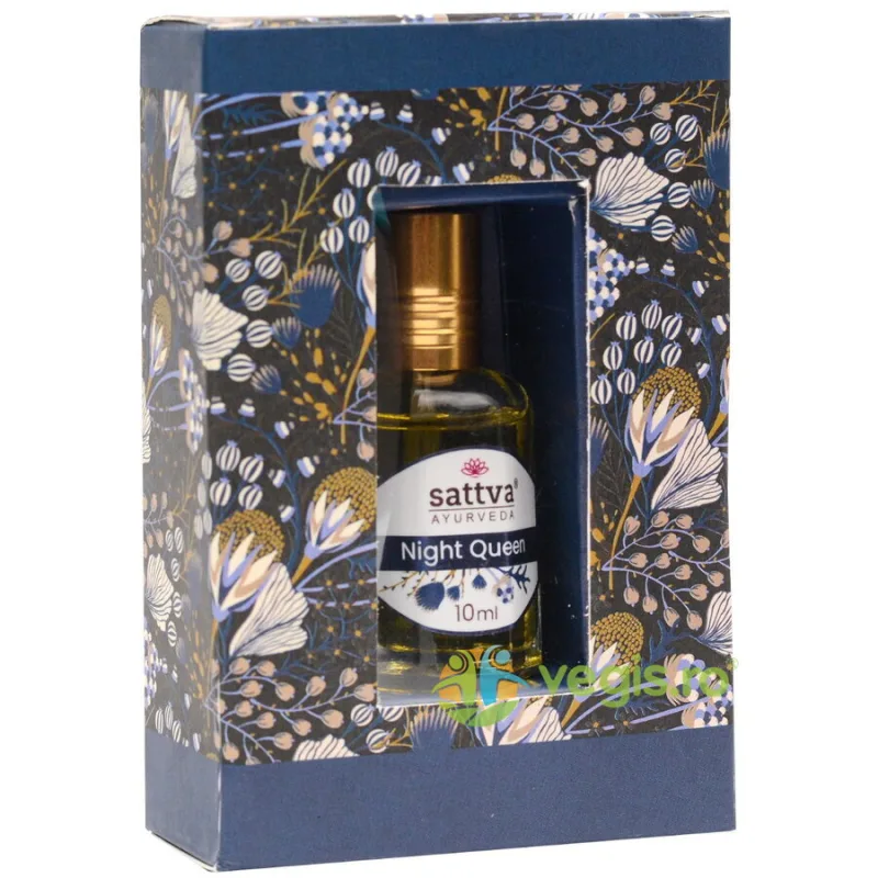 Ulei de Parfum Night Queen Roll-on 10ml Sattva Ayurveda — preț și oferte