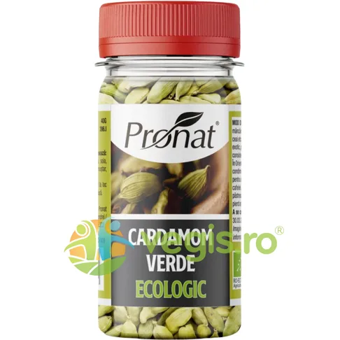 Cardamom Verde Intreg Ecologic/Bio 40g PRONAT — preț și oferte